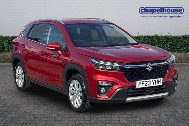 Suzuki S-Cross 1.4 Boosterjet 48V Hybrid Motion 5dr SUV Petrol Red