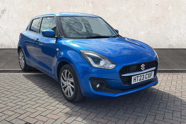Suzuki Swift 1.2 Dualjet MHEV SZ-T Hatchback 5dr Petrol Hybrid CVT Euro 6 (s/s) (83 ps) Hatchback Petrol Hybrid Blue
