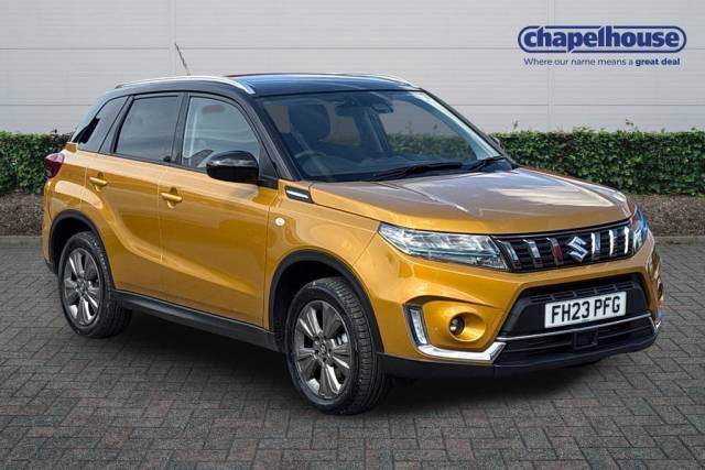 Suzuki Vitara 1.4 Boosterjet 48V Hybrid SZ-T 5dr SUV Petrol Yellow And Black