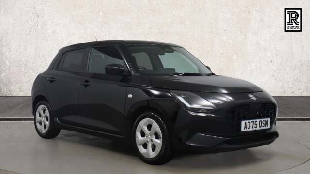 Suzuki Swift 1.2 MHEV Motion Hatchback 5dr Petrol Hybrid Manual Euro 6 (s/s) (82 ps) Hatchback Petrol Hybrid Black