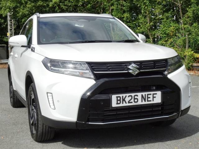 Suzuki Vitara Suzuki Vitara 1.4 Boosterjet MHEV Ultra SUV 5dr Petrol Hybrid Manual Euro 6 (s/s) (129 ps) Hatchback Hybrid White