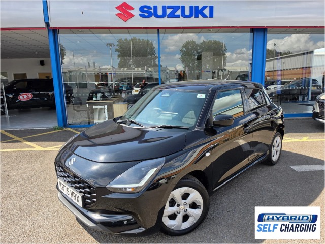 Suzuki Swift 1.2 MHEV Motion Hatchback 5dr Petrol Hybrid Manual Euro 6 (s/s) (82 ps) Hatchback Hybrid Black