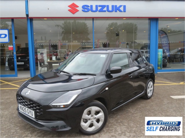 Suzuki Swift 1.2 Mild Hybrid Motion 5dr Hatchback Petrol Black
