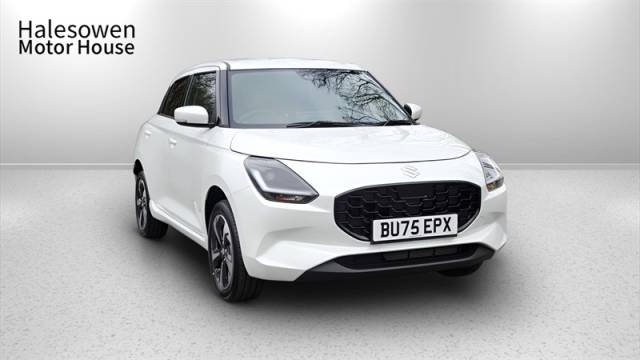 Suzuki Swift 1.2 MHEV Ultra Hatchback 5dr Petrol Hybrid Manual ALLGRIP Euro 6 (s/s) (82 ps) Hatchback Hybrid White