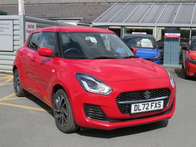 Suzuki Swift 1.2 Dualjet MHEV SZ-L Hatchback 5dr Petrol Hybrid Manual Euro 6 (s/s) (83 ps) Hatchback Hybrid Red
