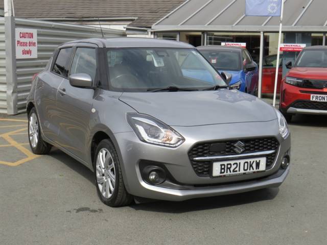 Suzuki Swift 1.2 Dualjet MHEV SZ-T Hatchback 5dr Petrol Hybrid CVT Euro 6 (s/s) (83 ps) Hatchback Hybrid Silver