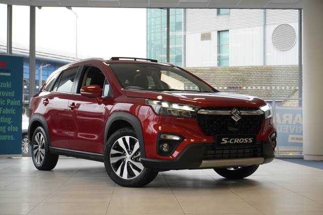 Suzuki S-Cross 1.4 Boosterjet 48V Hybrid ALLGRIP Ultra Hatchback Petrol Energetic Red