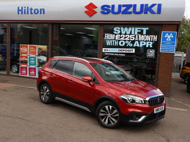 Suzuki Sx4 S-cross 1.4 Boosterjet SZ5 ALLGRIP 5dr Hatchback Petrol RED