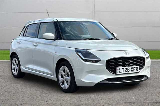 Suzuki Swift 1.2 Mild Hybrid Motion 5dr CVT Hatchback Petrol Pearl - Pure white