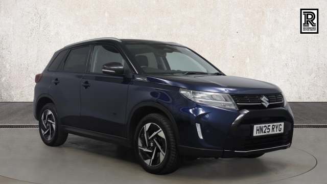 Suzuki Vitara 1.4 Boosterjet MHEV Ultra SUV 5dr Petrol Hybrid Manual ALLGRIP Euro 6 (s/s) (129 ps) SUV Petrol Hybrid Blue