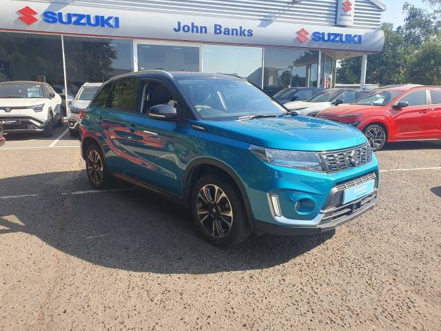 Suzuki Vitara 1.4 48v Boosterjet Hybrid Sz5 Hatchback Hybrid Atlantis Turquoise and Black