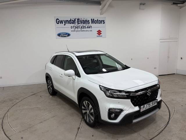 Suzuki S-Cross 1.4 Boosterjet MHEV 109 Ultra ALLGRIP 5dr Auto Hatchback Petrol White