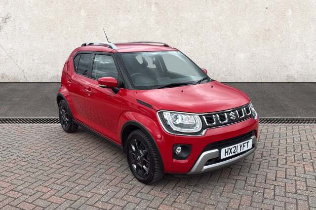 Suzuki Ignis 1.2 Dualjet MHEV SZ5 Hatchback 5dr Petrol Hybrid CVT Euro 6 (s/s) (83 ps) Hatchback Petrol Hybrid Red
