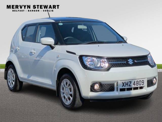 Suzuki Ignis 1.2 Sz3 Dualjet Hatchback Petrol WHITE AND BLACK
