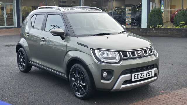 Suzuki Ignis Sz5 1.2 Dualjet Mhev Hatchback Hybrid Green