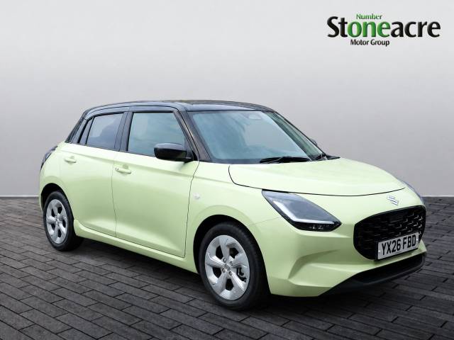 Suzuki Swift 1.2 MHEV Motion Euro 6 (s/s) 5dr Hatchback Hybrid Yellow