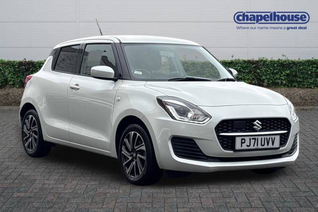 Suzuki Swift 1.2 Dualjet 83 12V Hybrid SZ-L 5dr Hatchback Petrol White