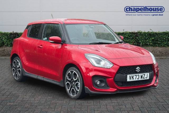 Suzuki Swift 1.4 Boosterjet 48V Hybrid Sport 5dr Hatchback Petrol Red