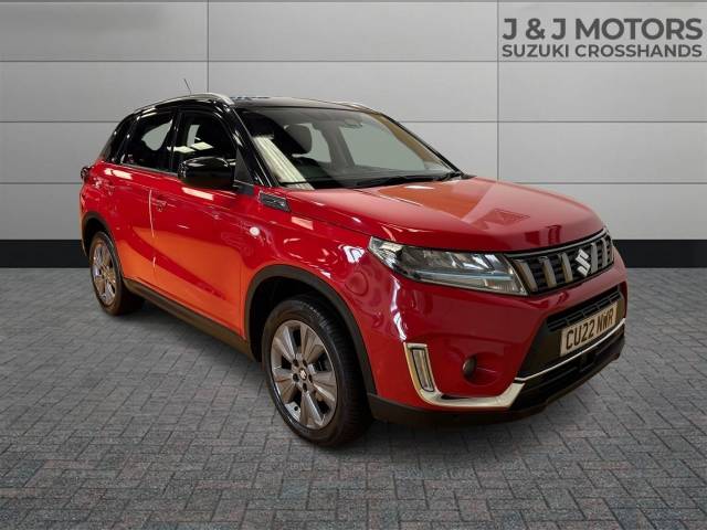 Suzuki Vitara 1.4 Boosterjet 48V Hybrid SZ-T 5dr Auto Hatchback Petrol Red