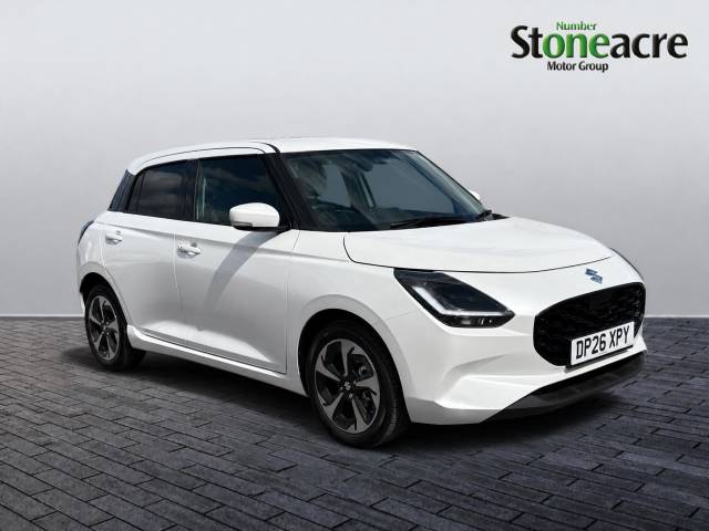 Suzuki Swift 1.2 MHEV Ultra Euro 6 (s/s) 5dr Hatchback Hybrid White