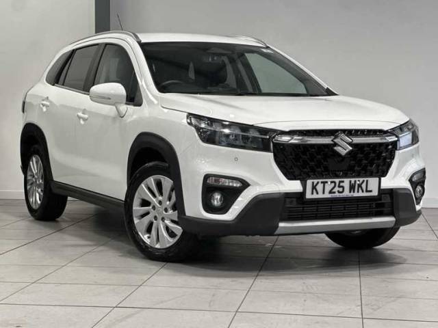 Suzuki S-Cross 1.4 Boosterjet MHEV Motion SUV 5dr Petrol Hybrid Manual Euro 6 (s/s) (129 ps) Hatchback Hybrid White