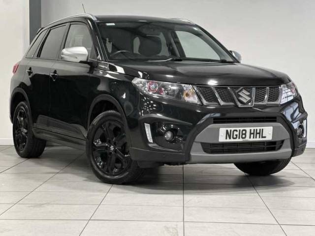 Suzuki Vitara 1.4 Boosterjet S SUV 5dr Petrol Manual ALLGRIP Euro 6 (s/s) (140 ps) Hatchback Petrol Pearl Black Metallic