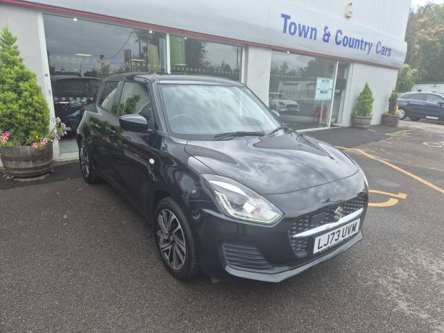 Suzuki Swift 1.2 Dualjet MHEV SZ-L Hatchback 5dr Petrol Hybrid Manual Euro 6 (s/s) (83 ps) Hatchback Hybrid Black