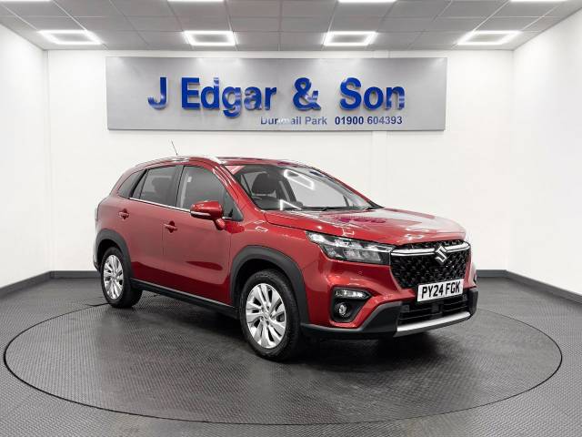 Suzuki S-Cross 1.5 Hybrid Motion 5dr AGS Hatchback Petrol / Electric Hybrid Red