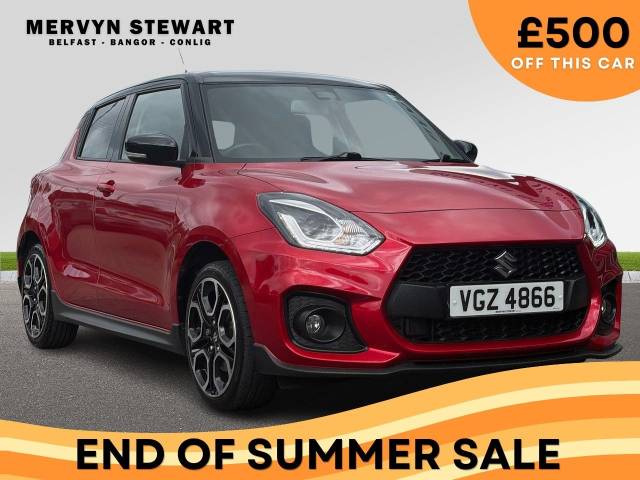 Suzuki Swift 1.4 Sport Boosterjet Mhev Hatchback Hybrid Red