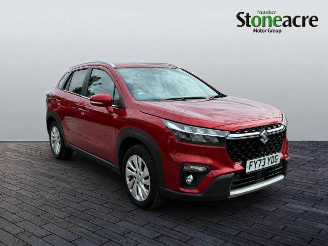 Suzuki S-Cross 1.4 Boosterjet 48V Hybrid Motion 5dr Hatchback Hybrid Red
