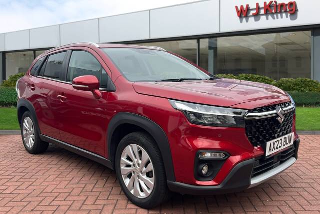 Suzuki S-Cross 1.5h Motion Suv 5dr Petrol Hybrid Ags Auto Euro 6 (s/s) (115 Ps) Suv Petrol Energetic Red Pearl