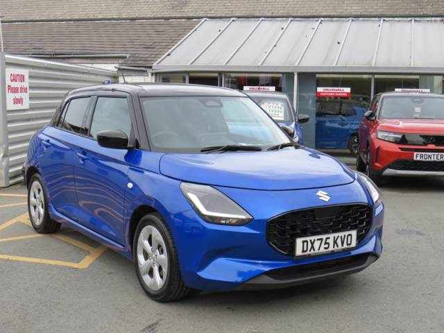 Suzuki Swift 1.2 MHEV Motion Hatchback 5dr Petrol Hybrid Manual Euro 6 (s/s) (82 ps) Hatchback Hybrid Blue
