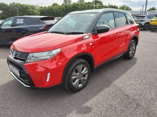 Suzuki Vitara 1.4 Boosterjet MHEV Motion Euro 6 (s/s) 5dr SUV Hybrid Red