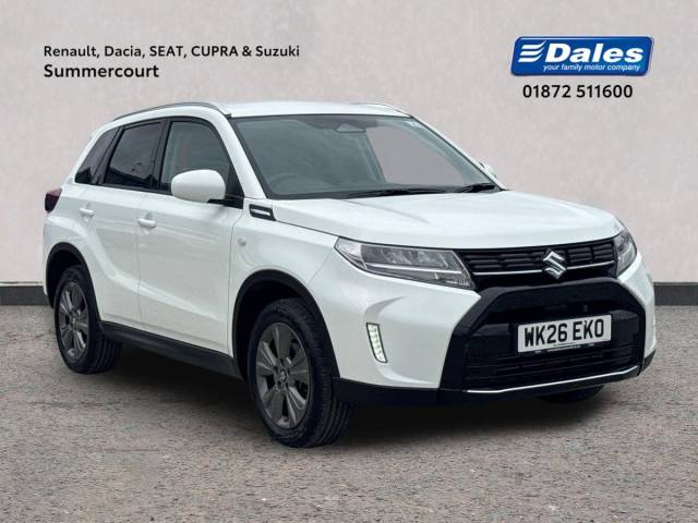 Suzuki Vitara 1.4 Boosterjet MHEV 109 Motion 5dr Estate Petrol WHITE