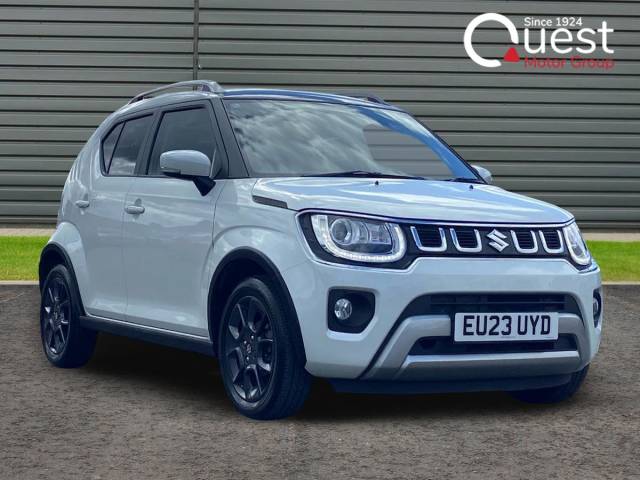 Suzuki Ignis 1.2 Dualjet Mhev Sz5 Hatchback 5dr Petrol Hybrid CVT Euro 6 (s/s) (83 Ps) Hatchback Petrol White