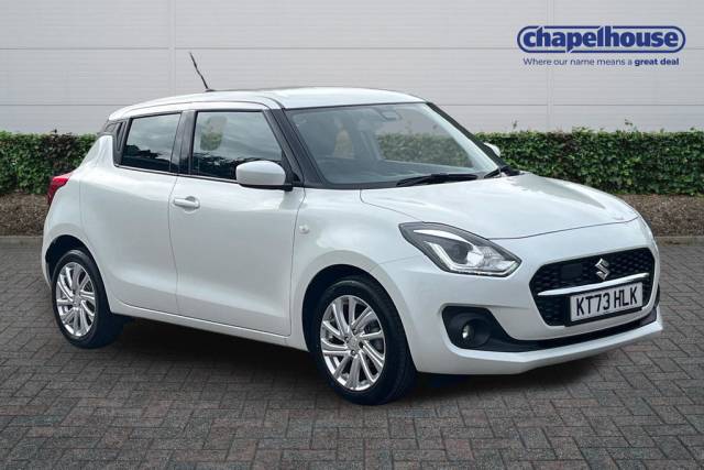 Suzuki Swift 1.2 Dualjet 83 12V Hybrid SZ-T 5dr Auto Hatchback Petrol White