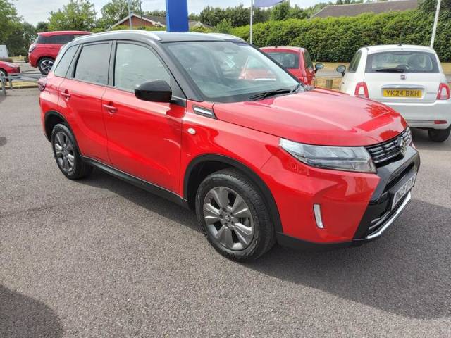 Suzuki Vitara 1.4 Boosterjet MHEV Motion Euro 6 (s/s) 5dr SUV Hybrid Red