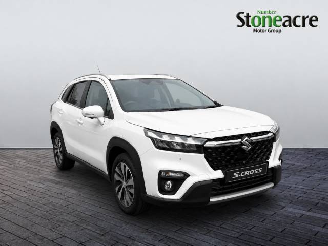 Suzuki S-Cross 1.4 Boosterjet 48V Hybrid Ultra ALLGRIP 5dr Hatchback Hybrid White