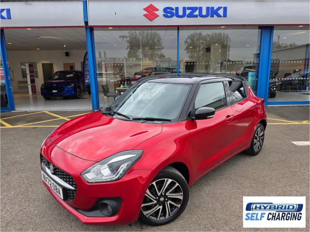 Suzuki Swift 1.2 Dualjet MHEV SZ5 Hatchback 5dr Petrol Hybrid Manual Euro 6 (s/s) (83 ps) Hatchback Hybrid Red