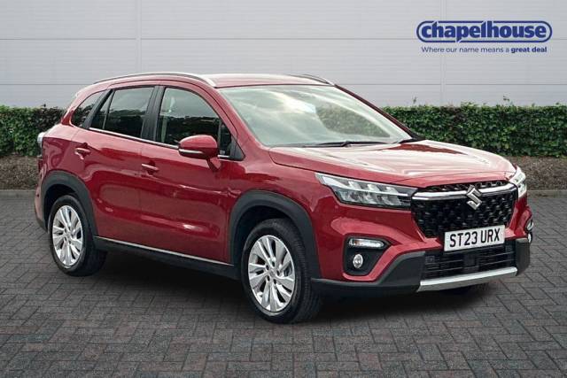 Suzuki S-Cross 1.4 Boosterjet 48V Hybrid Motion 5dr SUV Petrol Red