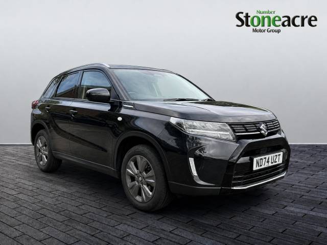 Suzuki Vitara 1.4 Boosterjet MHEV Motion Euro 6 (s/s) 5dr Hatchback Hybrid Black