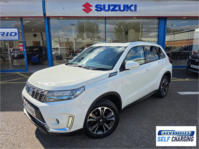Suzuki Vitara 1.4 Boosterjet MHEV SZ5 SUV 5dr Petrol Hybrid Manual Euro 6 (s/s) (129 ps) SUV Hybrid White