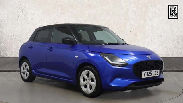 Suzuki Swift 1.2 MHEV Motion Hatchback 5dr Petrol Hybrid Manual Euro 6 (s/s) (82 ps) Hatchback Petrol Hybrid Blue