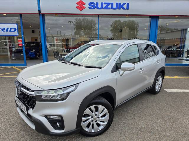 Suzuki S-Cross 1.4 Boosterjet MHEV Motion SUV 5dr Petrol Hybrid Manual Euro 6 (s/s) (129 ps) SUV Hybrid Silver