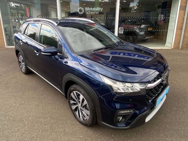Suzuki S-Cross 1.4 Boosterjet 48V Hybrid Ultra ALLGRIP 5dr Hatchback Hybrid Sphere Blue