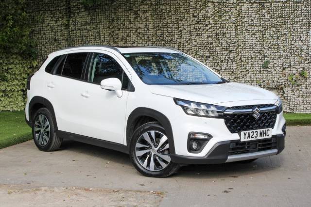 Suzuki S-Cross 1.5 Hybrid Ultra ALLGRIP 5dr AGS Hatchback Petrol/Electric Hybrid WHITE