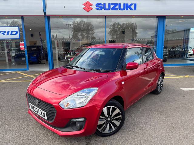 Suzuki Swift 1.2 Dualjet MHEV SZ-T Hatchback 5dr Petrol Hybrid Manual Euro 6 (s/s) (90 ps) Hatchback Hybrid Red