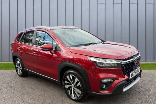 Suzuki S-Cross 1.5 Hybrid Ultra ALLGRIP 5dr AGS Hatchback Petrol/Electric Hybrid RED