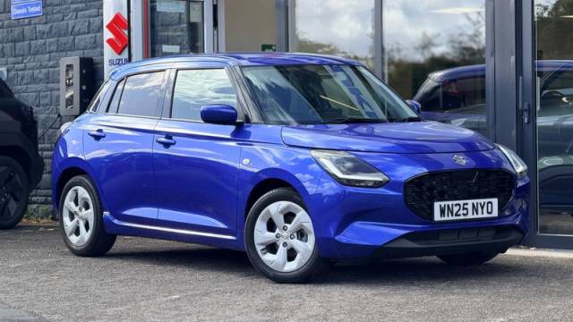 Suzuki Swift 1.2 MHEV Motion Hatchback 5dr Petrol Hybrid Manual Euro 6 (s/s) (82 ps) Hatchback Hybrid Blue