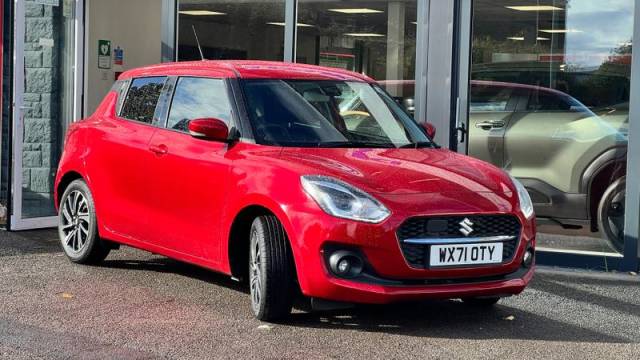 Suzuki Swift 1.2 Dualjet MHEV SZ5 Hatchback 5dr Petrol Hybrid Manual Euro 6 (s/s) (83 ps) Hatchback Hybrid Red